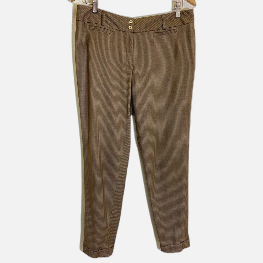 WHBM - Striped Trousers Dress Pants - size 8R